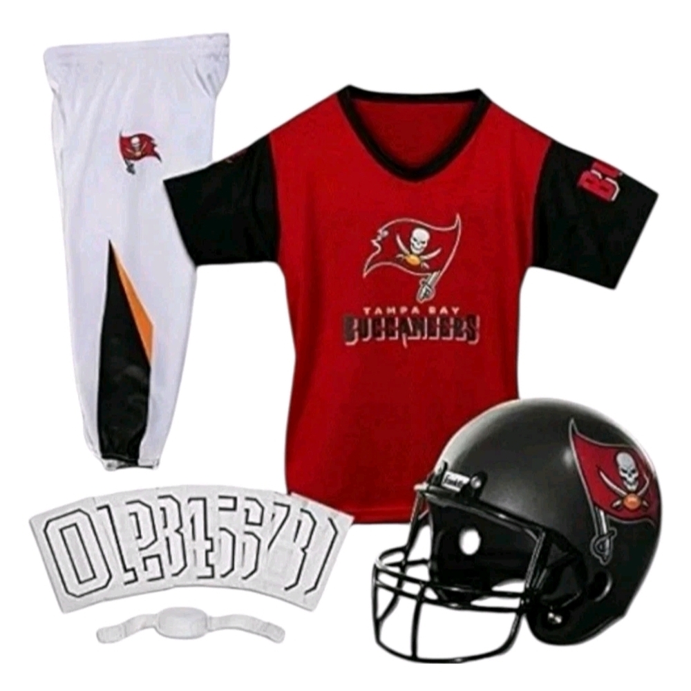 Buccaneers Costume Set - Red and Black